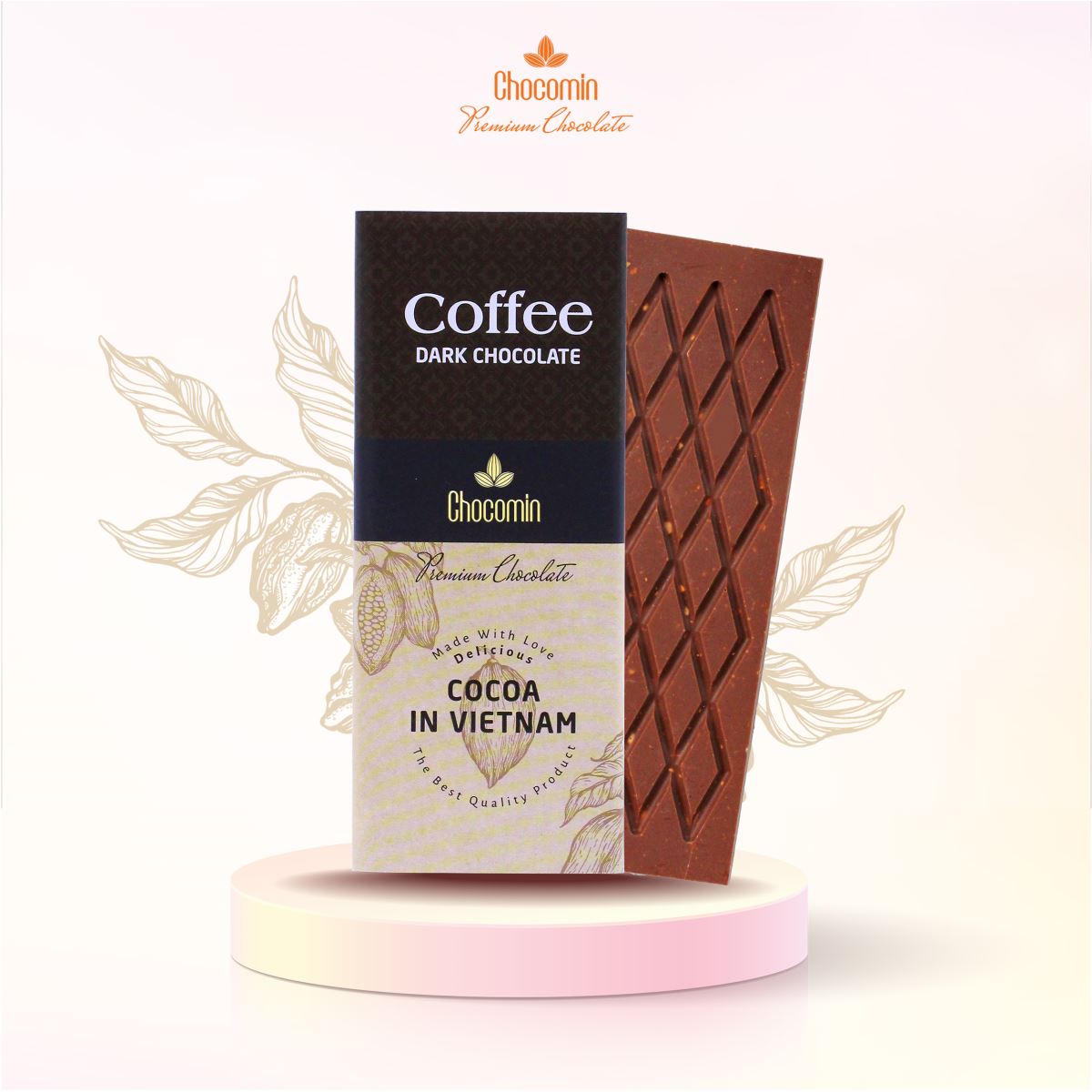 Coffee Dark Chocolate Bar