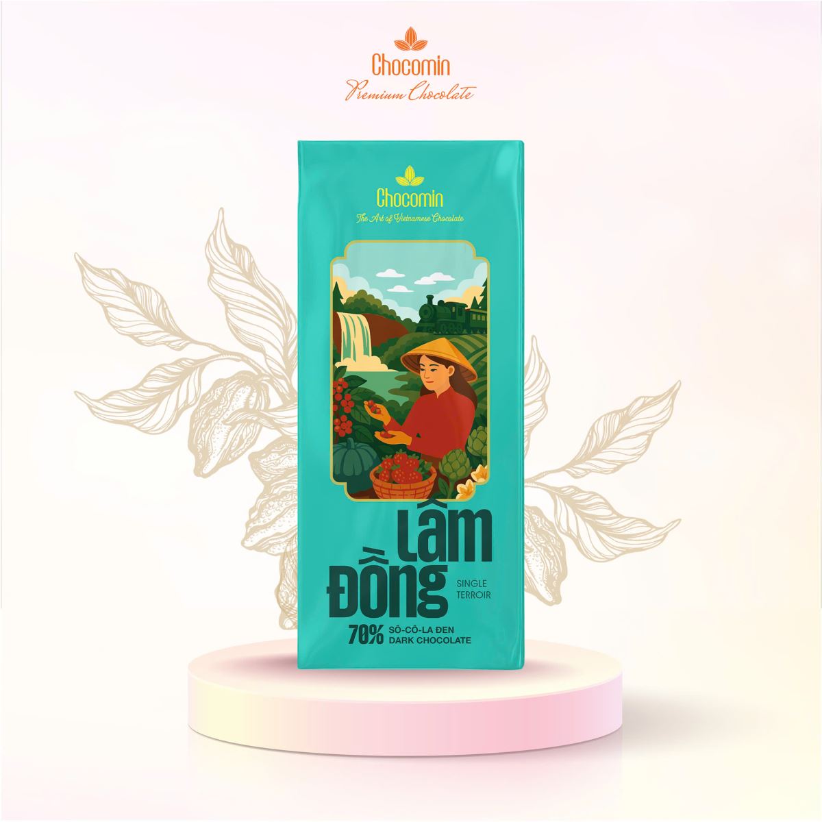 Thanh socola Lâm Đồng 27gr/thanh